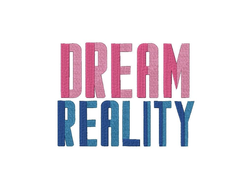 Narrow Fill Stitch Split Font