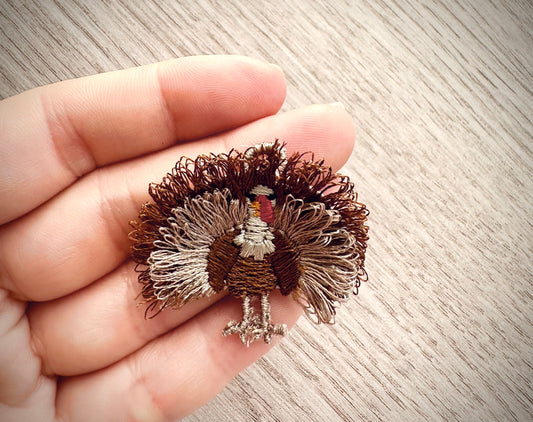 Fringe Turkey Earrings Charm