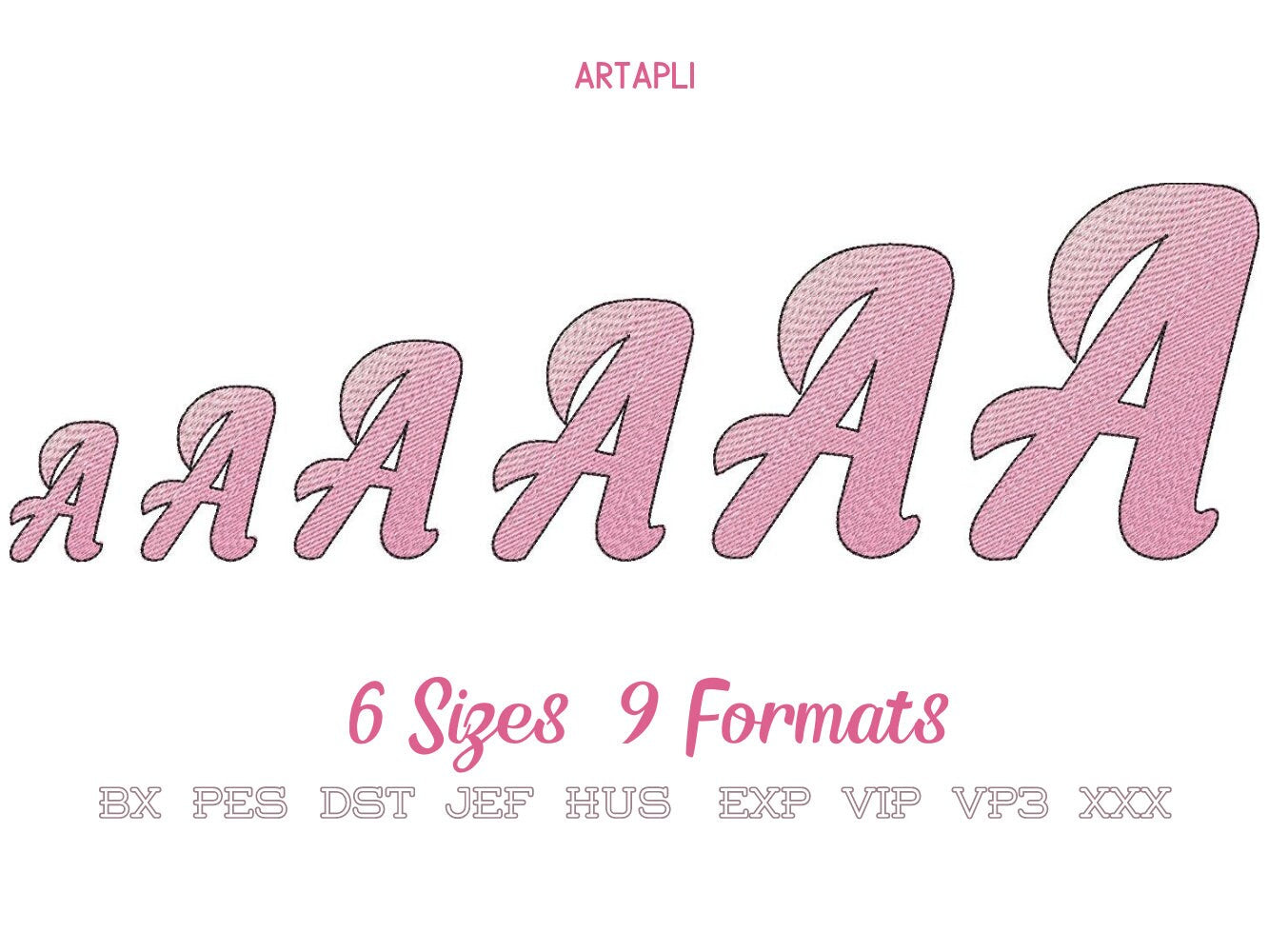 Iridescent 2-Color Gradient Ombre Font