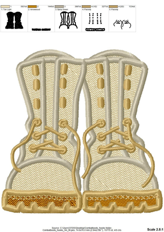 Military Combat Boots