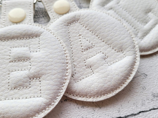 Special Puffy Puff Foam Round Keychain