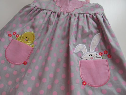 Genuine Pocket Easter Bunny and Chick