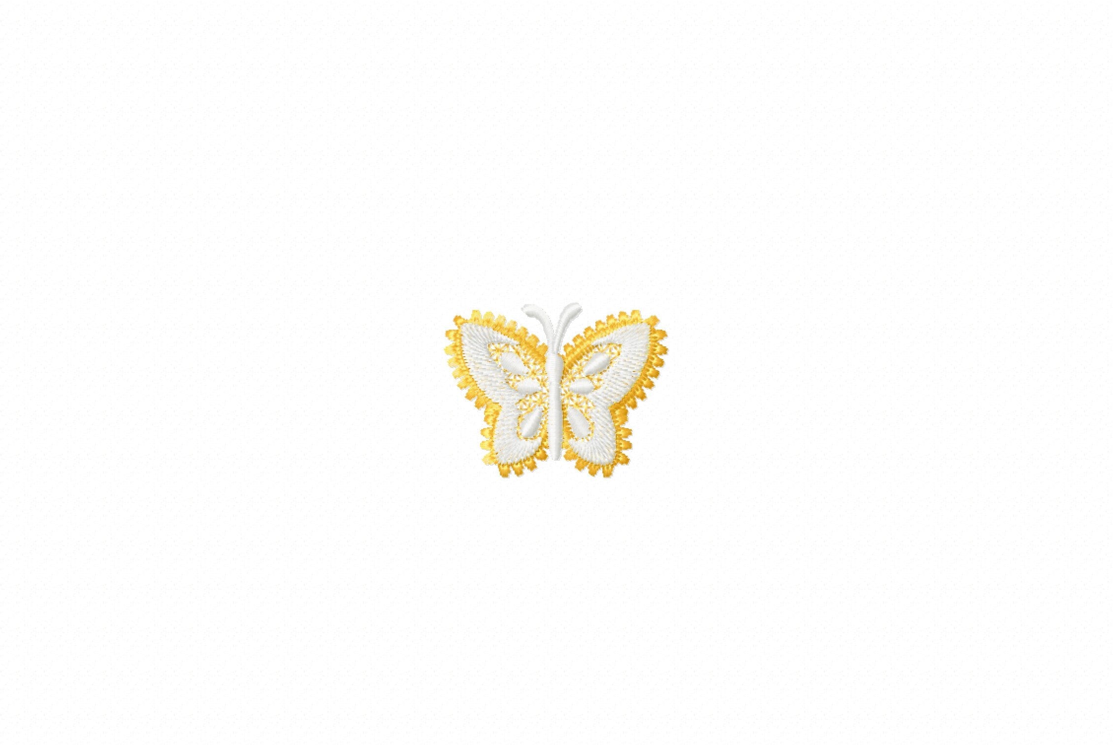 Small Mini FSL Lace Butterfly Free standing lace machine embroidery ...