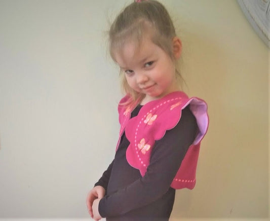 Kids Butterfly Vest Bolero Jacket ITH