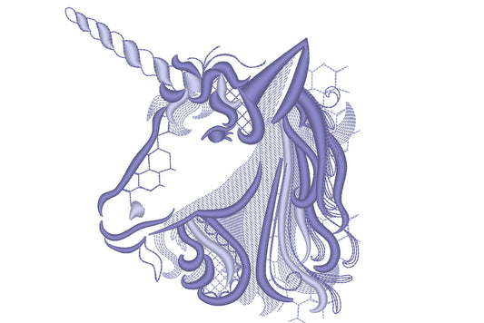 Shadow Swirl Unicorn