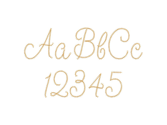 Light Stitch Chain Handwritten Script Font