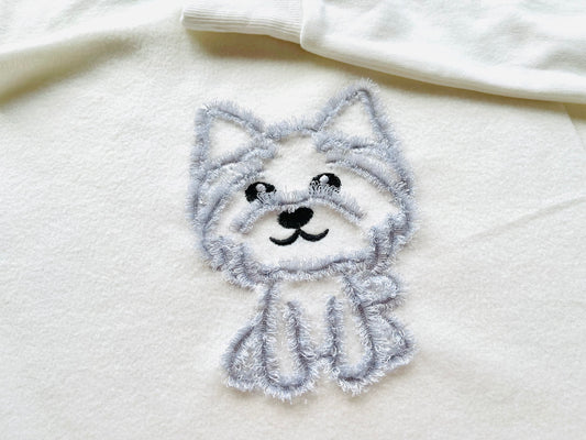 Yorkie Fringed Dog Puppy