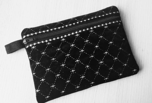 Luxury Quilted Envelope Pouch