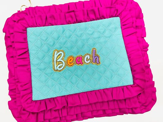 Glitter HTV Vinyl Handwritten Satin Font