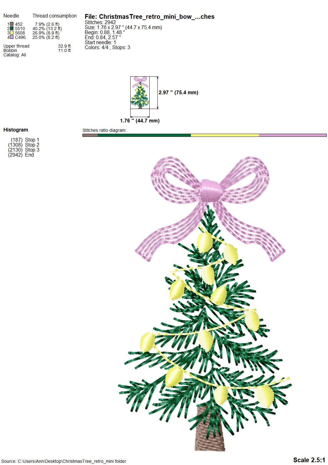 Mini Tiny Wee Christmas Tree