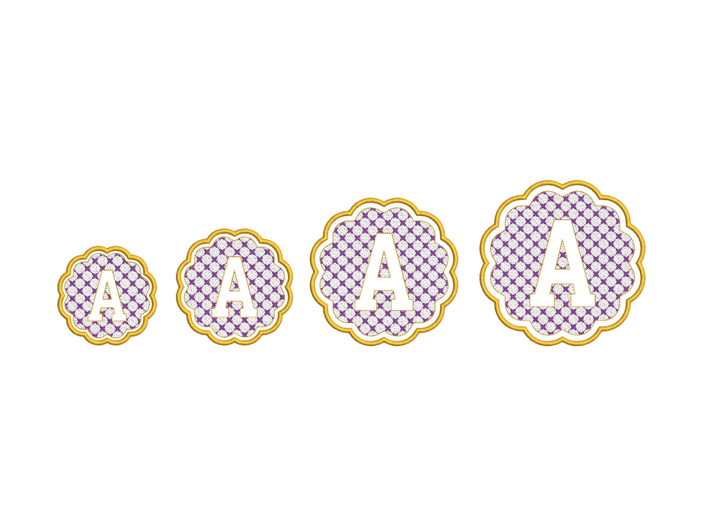 Embossed Classy Monogram