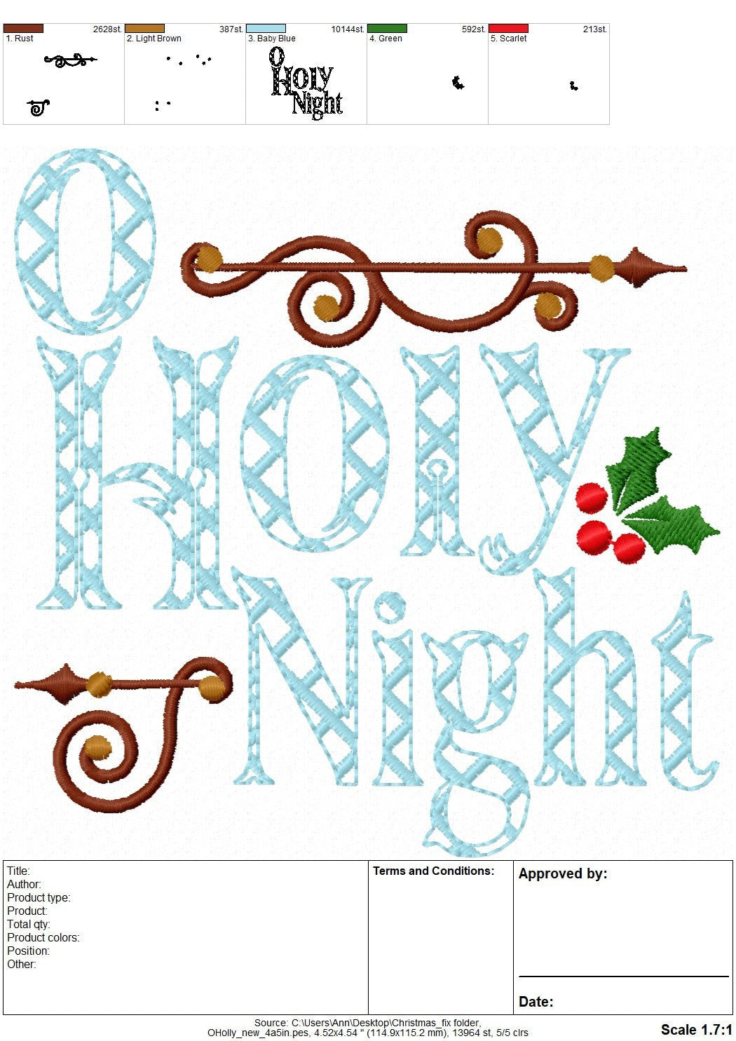 Merry Christmas Towel Quote Set of 6