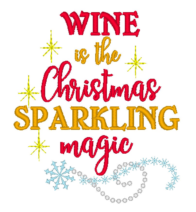 Christmas Wine Lovers Kitchen Set