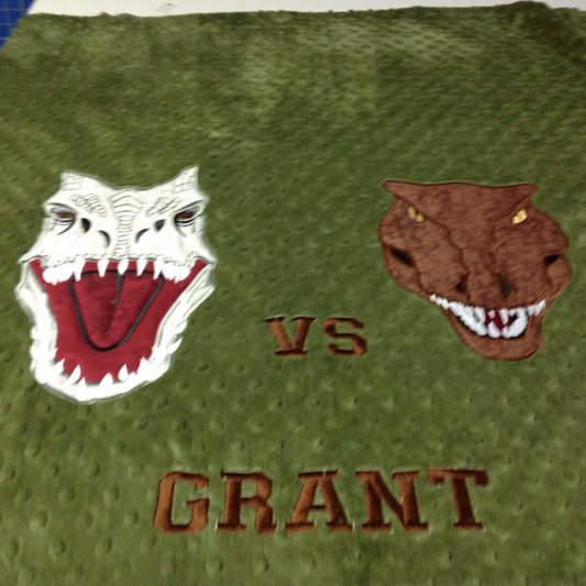 T-Rex Indominus Face Applique