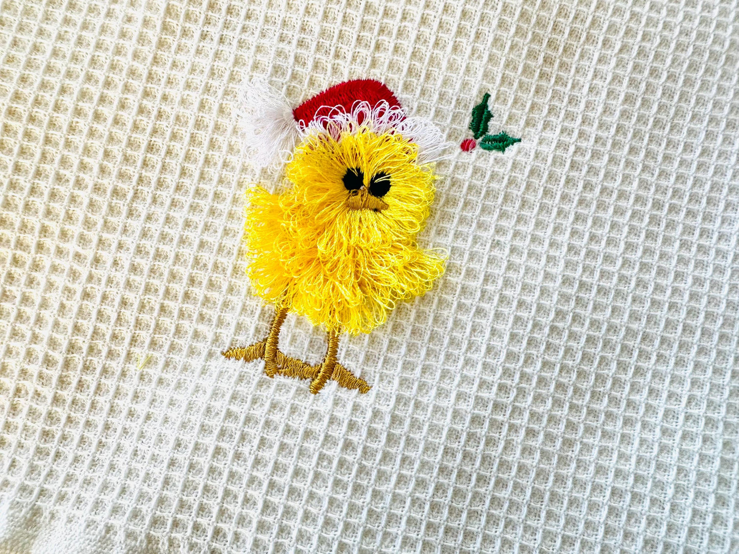 Fringed Christmas Chick
