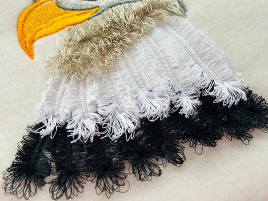 Fringed Bald Eagle Mascot