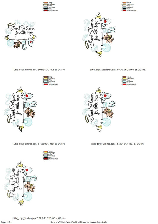 Thank Heaven For Little Boys