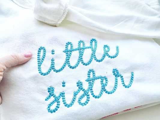 Extra Bold Chain Stitch Handwritten Script Font