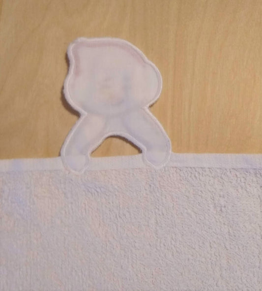 Snowman Towel Hanging Hole Topper ITH