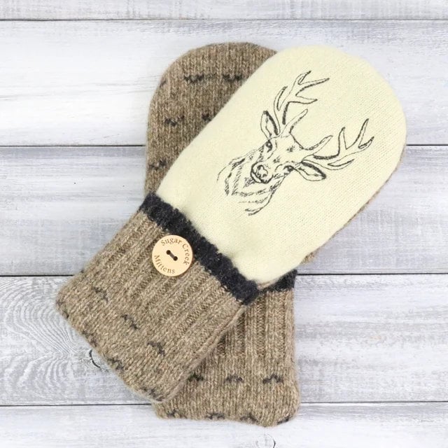 Buck Deer Head Antlers Outline