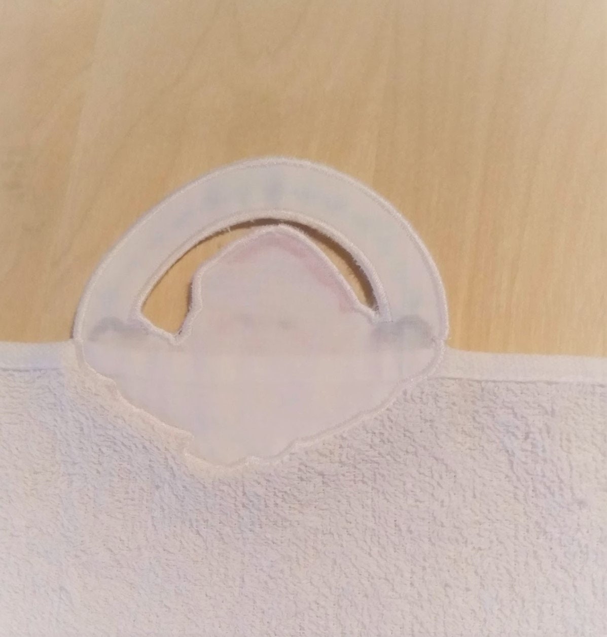 Santa Claus Towel Hanging Hole Topper