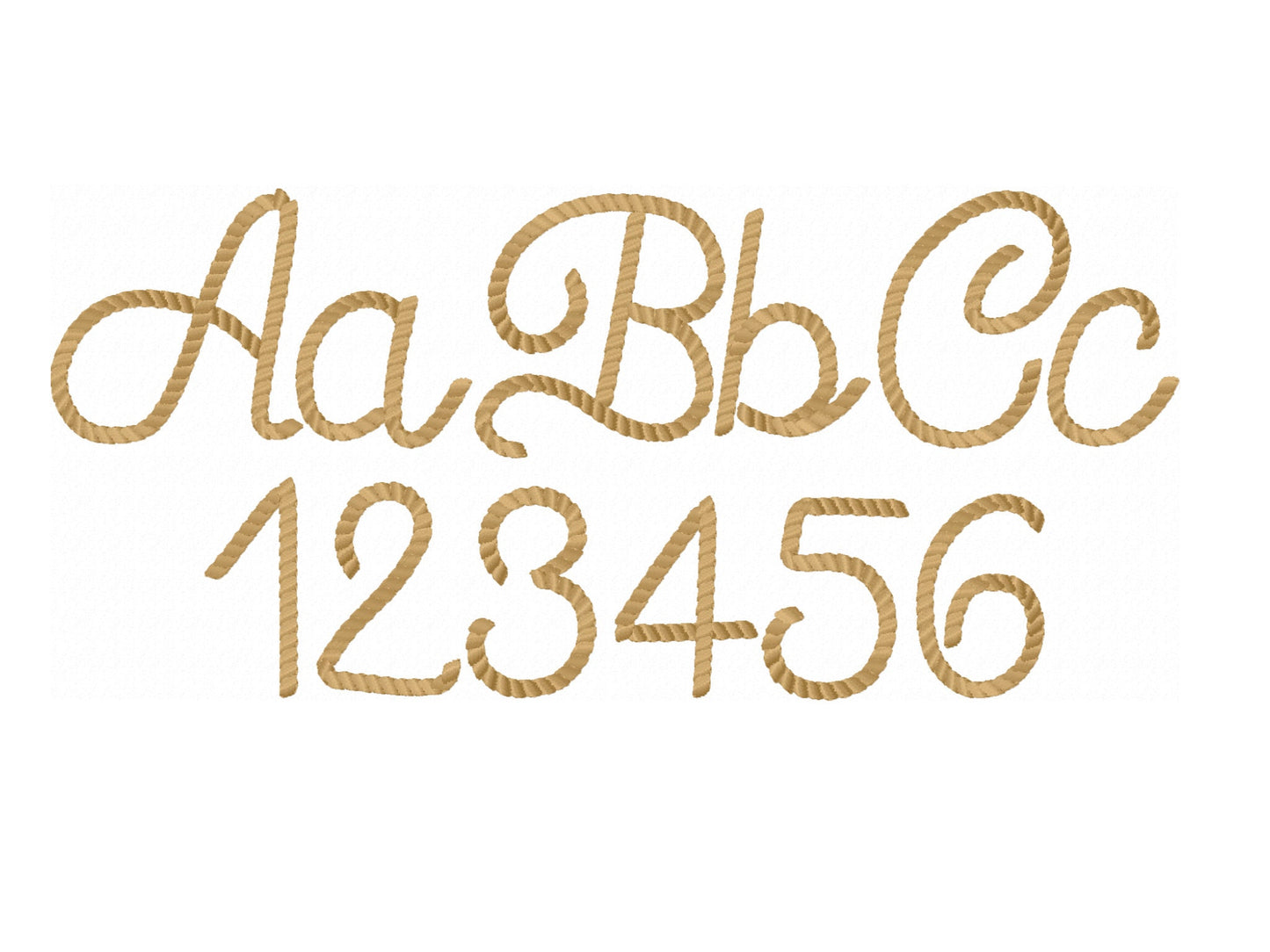 Rope Stitch Handwritten Font