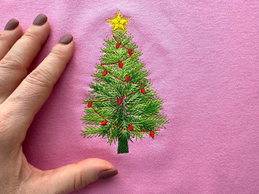 Classy Old Fashioned Christmas Tree