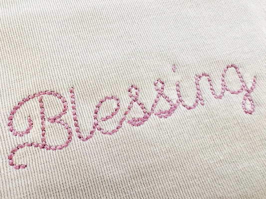 Swirl and Twirl Stem Stitch Handwritten Font