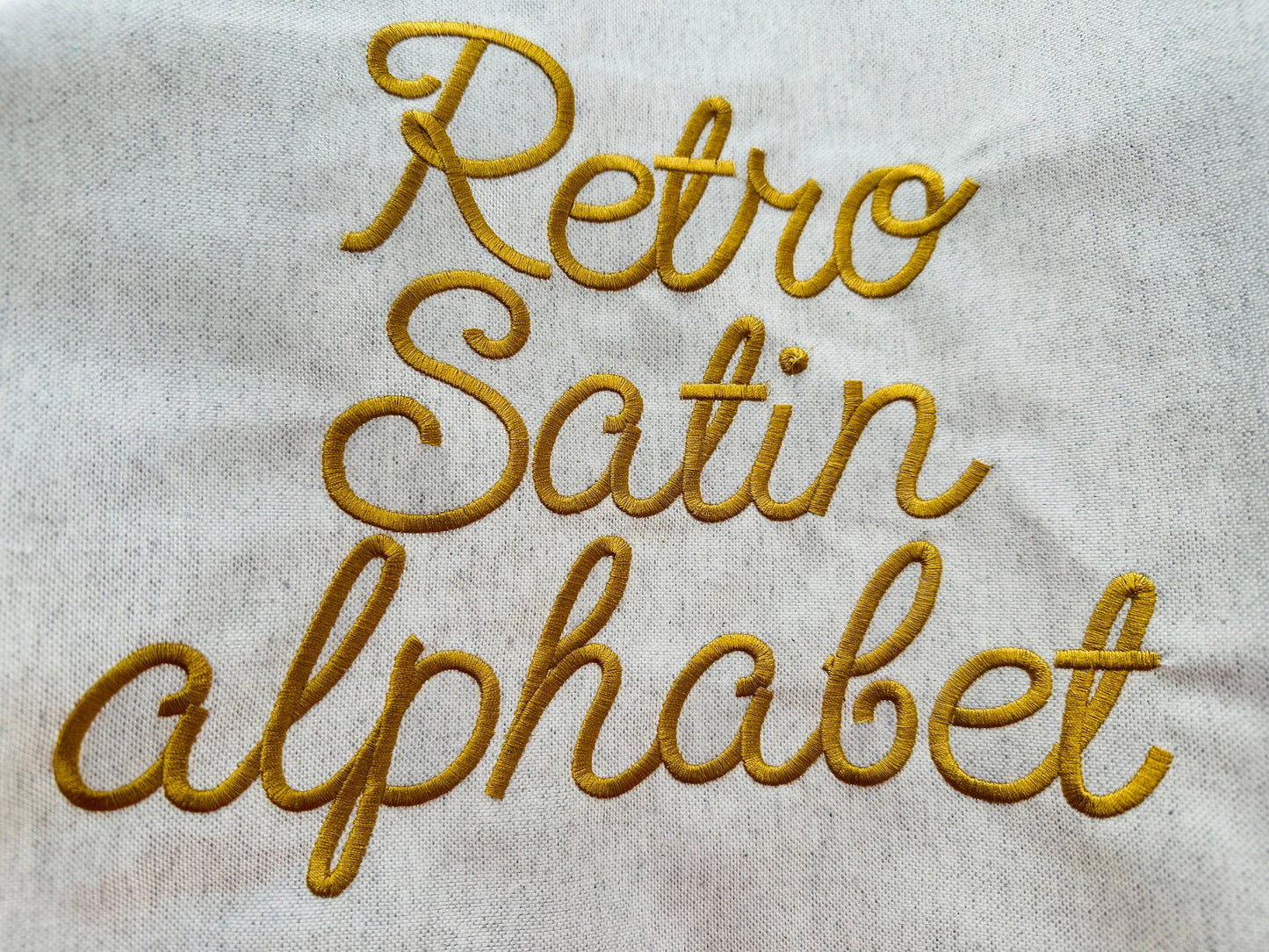 Baby Satin Stitch Handwritten Font