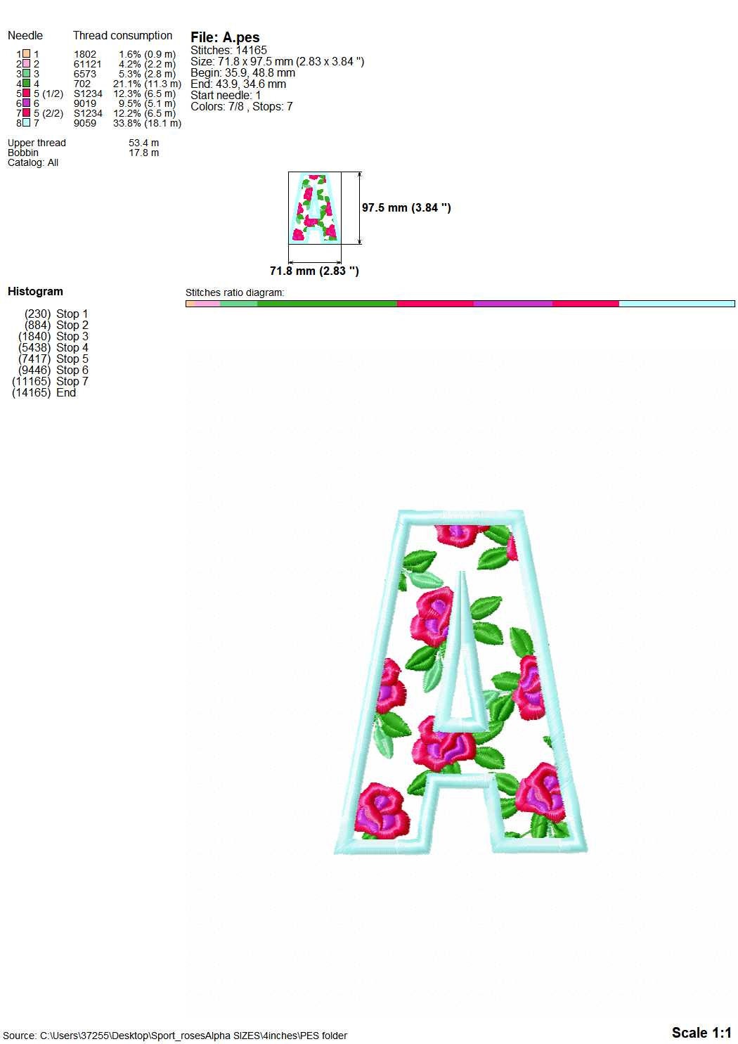 Girly Sport Rose Font