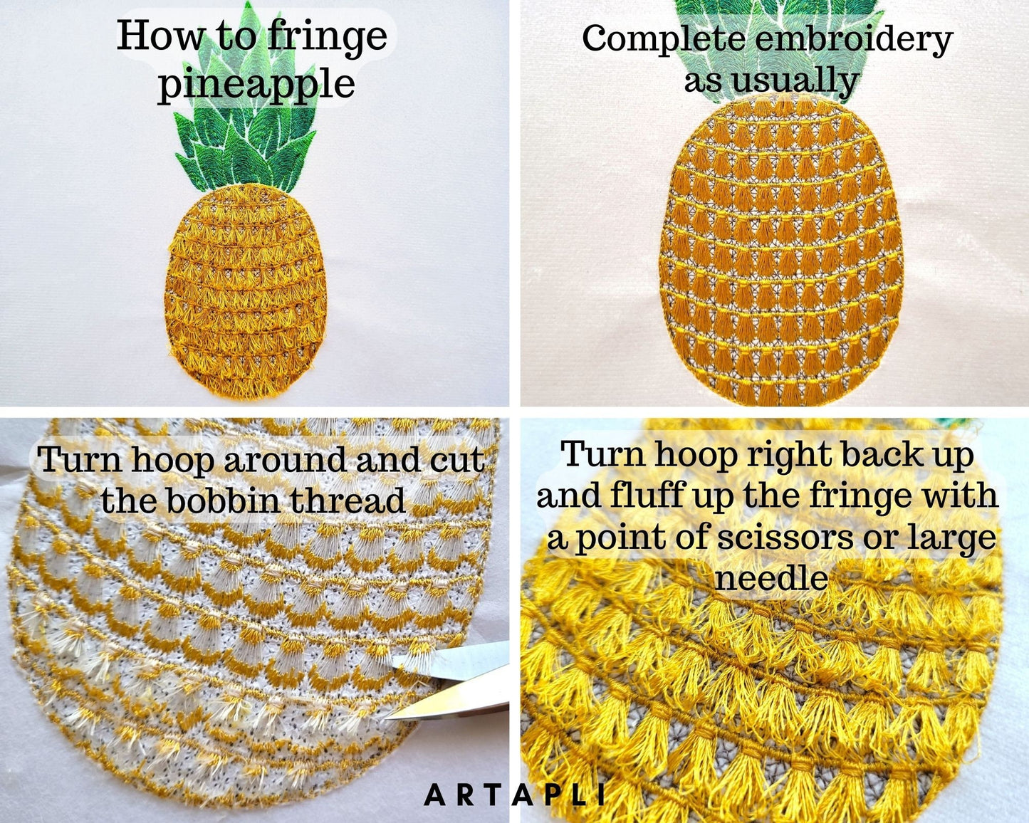 Fringed Summer Pineapple Fruit