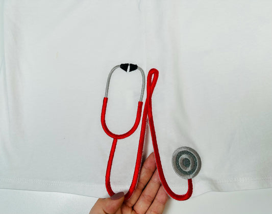 Therapist Medic Stethoscope Split Side Seam