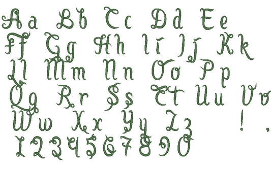 Satin Tails Cute Mini Font Anabelle