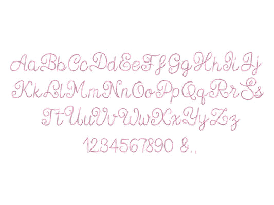 Swirl Handwritten Chain Font
