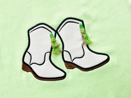 Dancing Mardi Gras Boots Festival Carnival