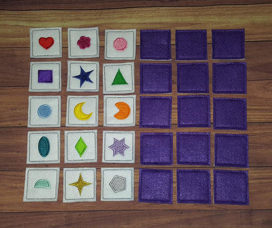 Memory Game Magic Shapes Smart Kids