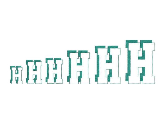 Sport Block Shadow Light Font