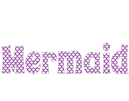 Scalloped Mermaid Font