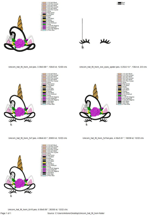Halloween Unicorn Witch