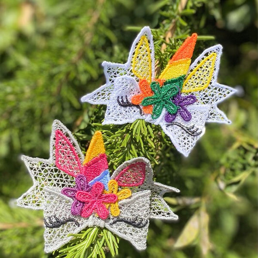 Unicorn Double Layer Big Bow FSL