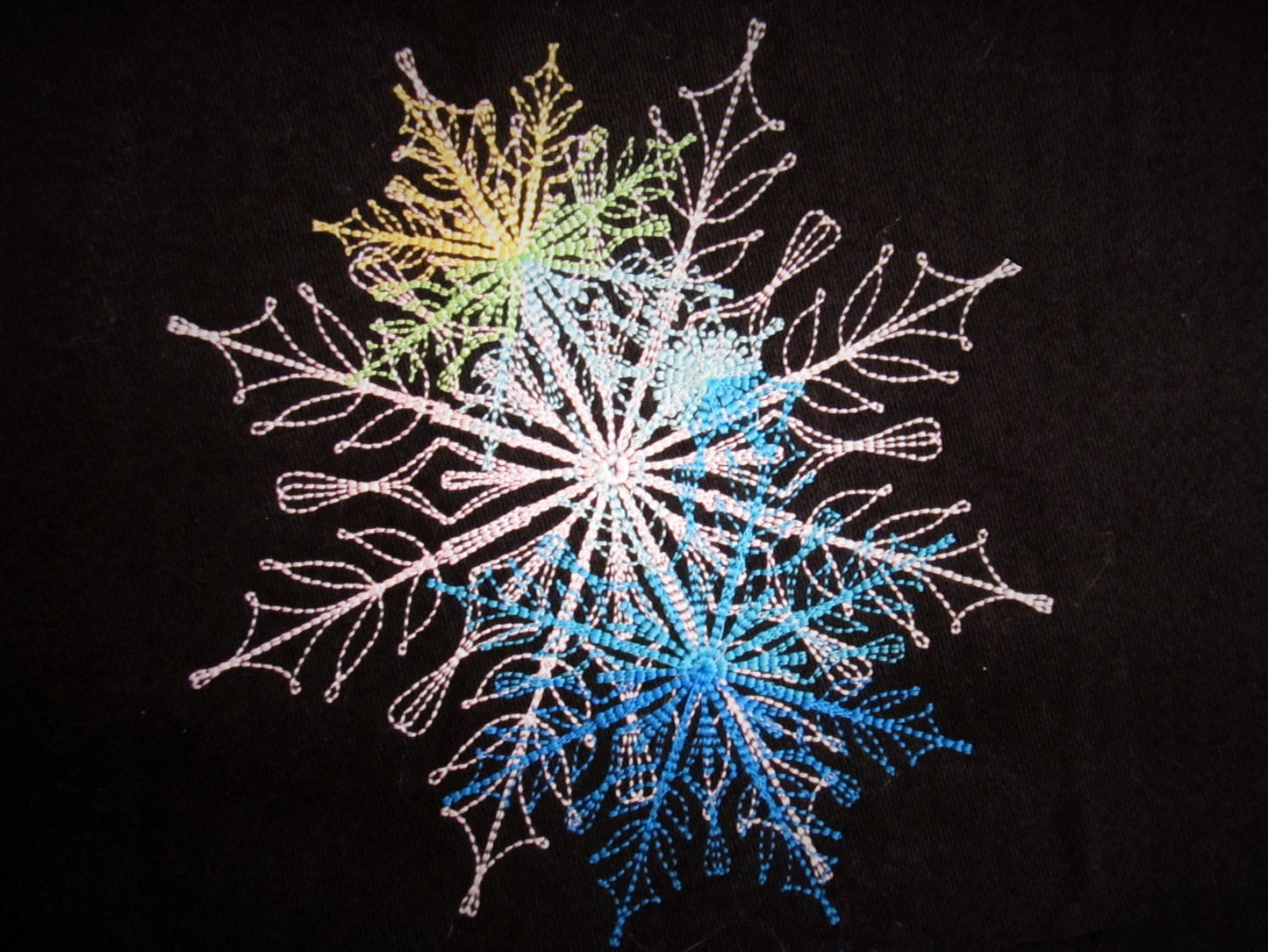 Flurry Lacy Urban Unique Snowflake - image 1