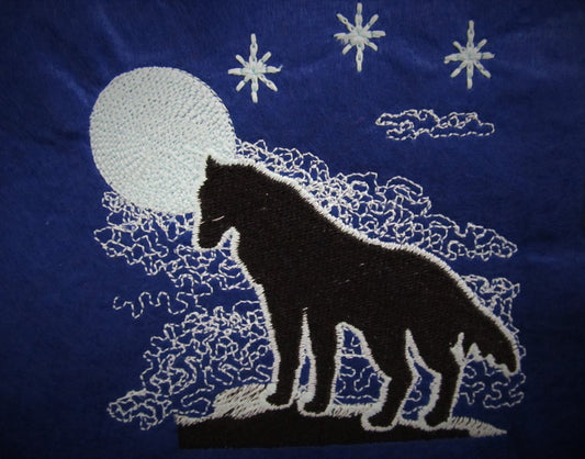 Magic Wolf with Moon – Instant Download | Artapli