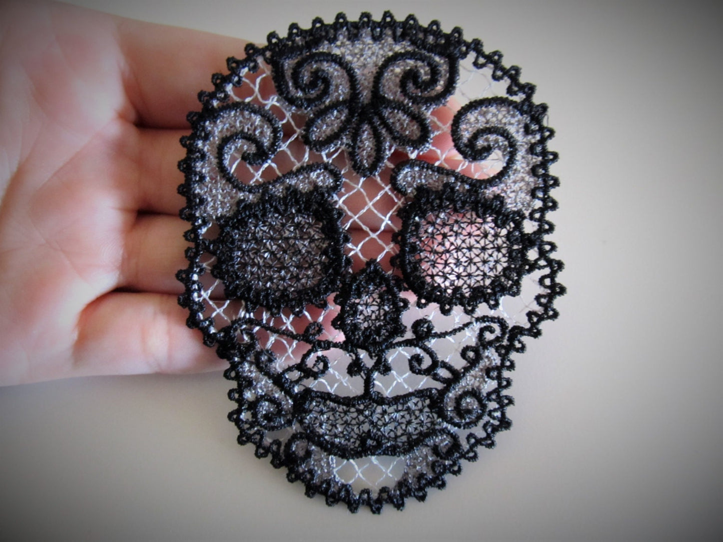 Swirl Calavera Skull FSL - image 1