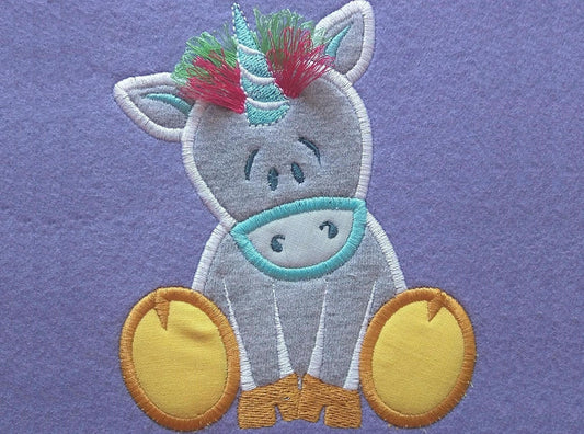Unicorn on Rainbow – Instant Download | Artapli