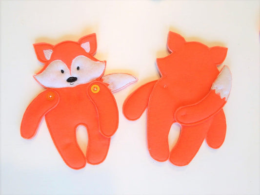 Paper Doll Fox and Clothing ITH – Instant Download | Artapli