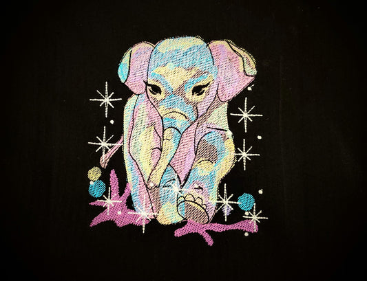 Galaxy Iridescent Elephant