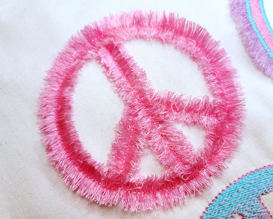 Fringed Peace sign – Instant Download | Artapli
