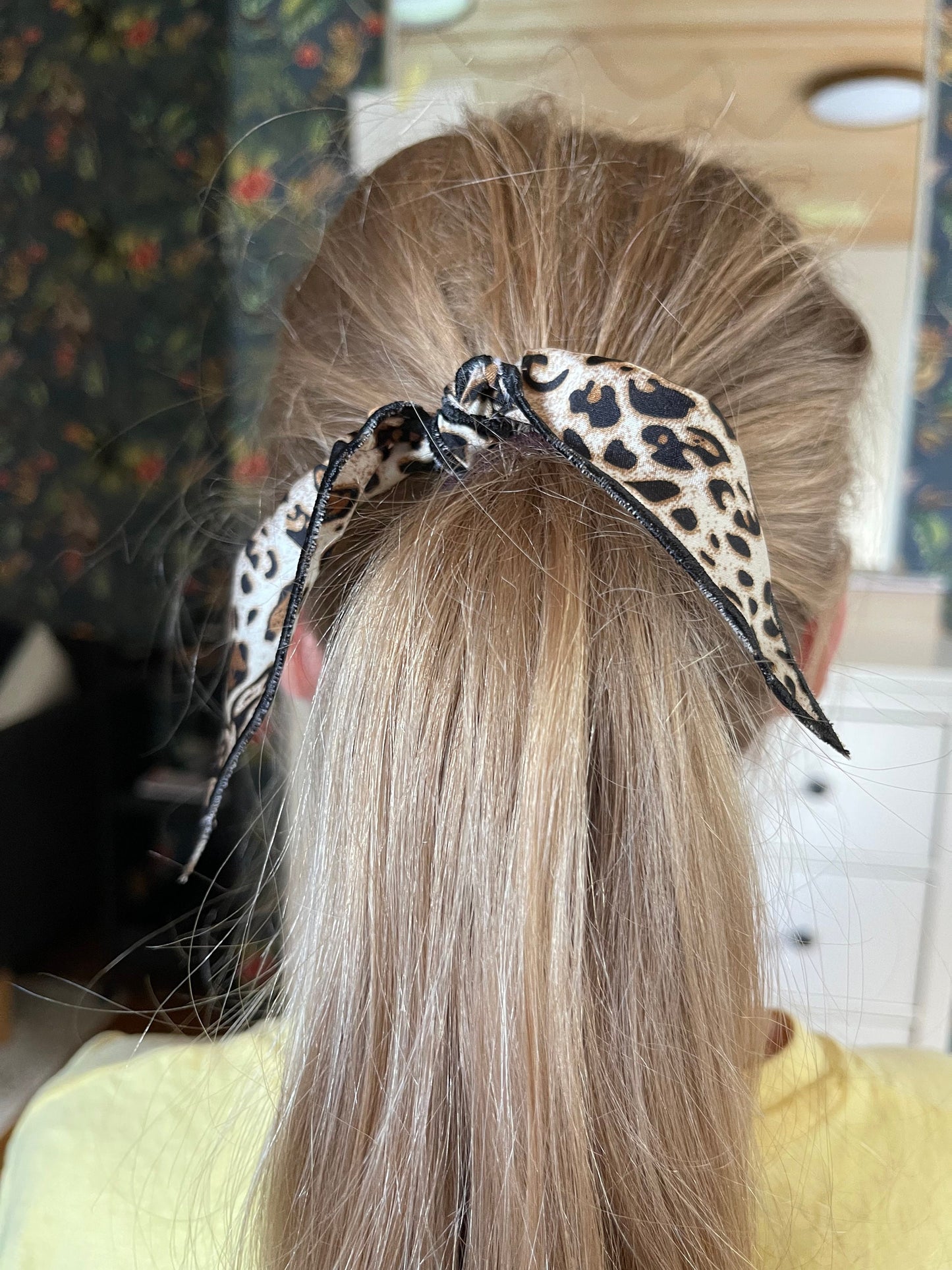 Hair bun ponytail Rubber Band simply in the hoop ITH hairbow accessory machine embroidery designs assorted sizes 8, 9, 10, 11 and 12 inches