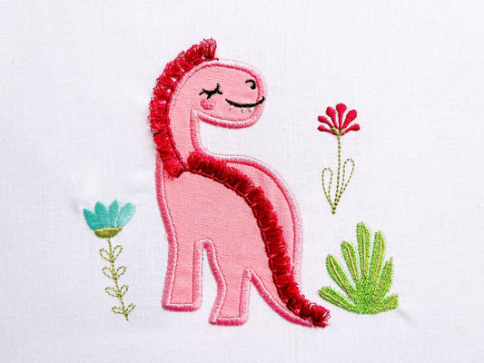 Fringed Little Dinosaur Baby – Instant Download | Artapli