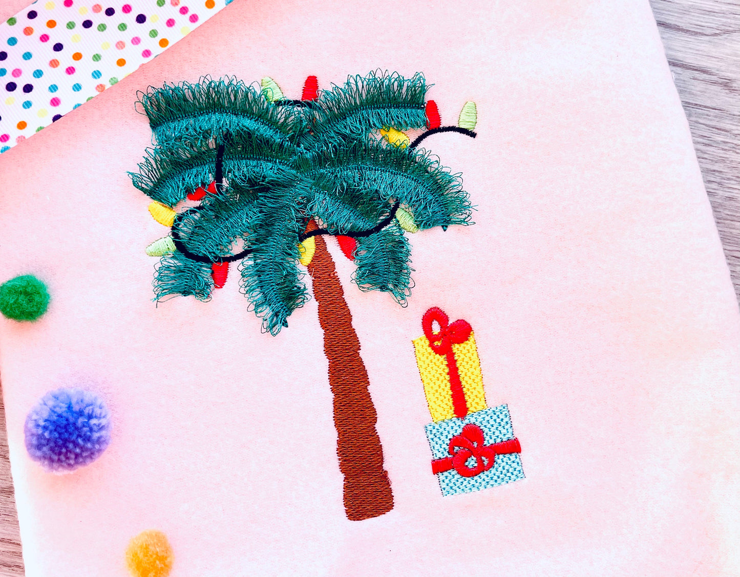 Fringed Christmas Palm Tree - image 1